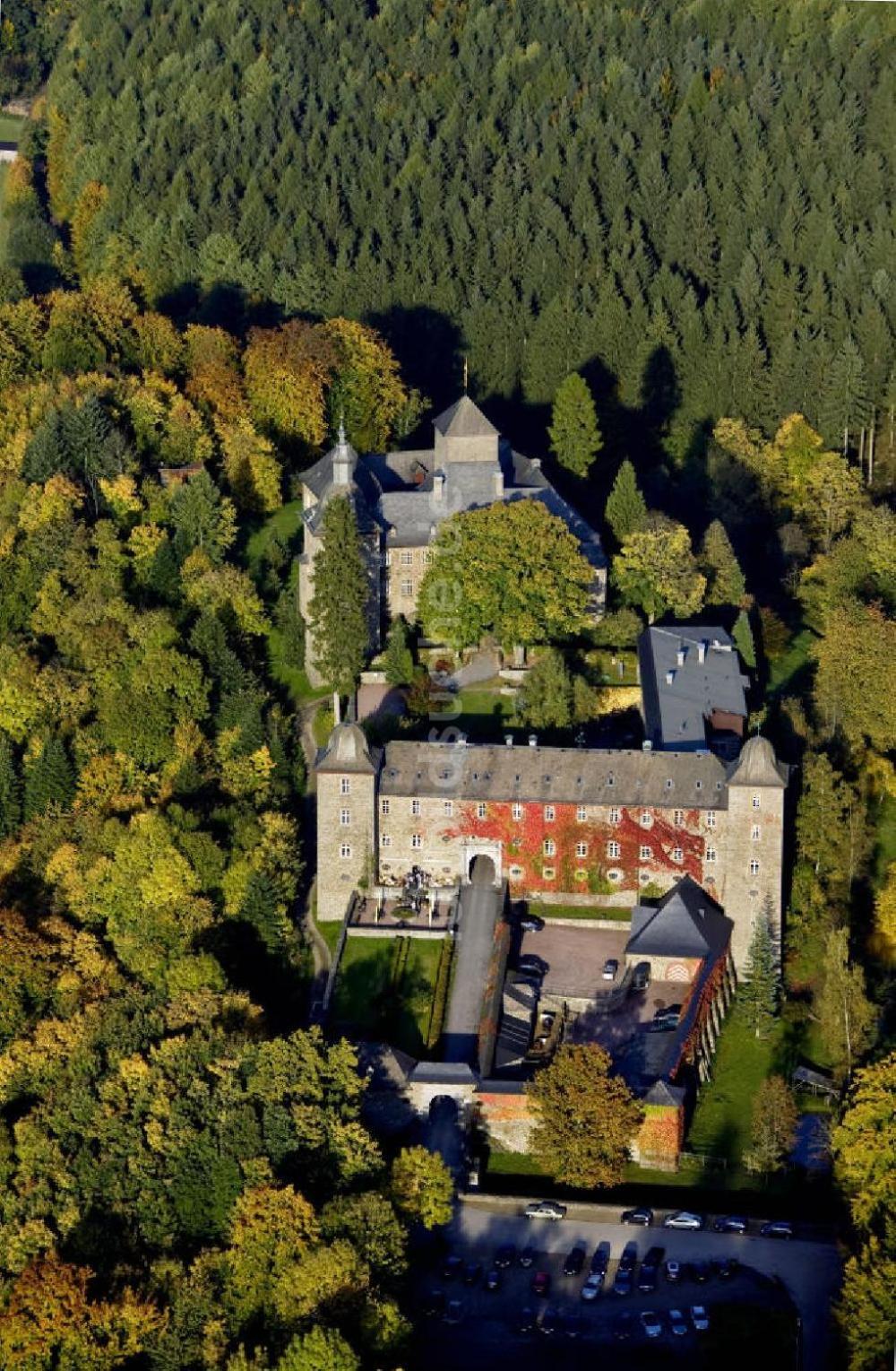 Hotel Und Restaurant Burg Schnellenberg Attendorn Exterior foto
